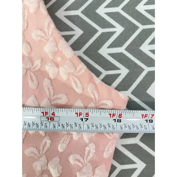 Chiquease Women's Spring/Summer Woven Textured Button Camisole Pink Tank Top M - Picture 4 of 6